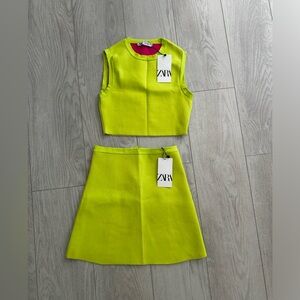 Zara Set skirt and top